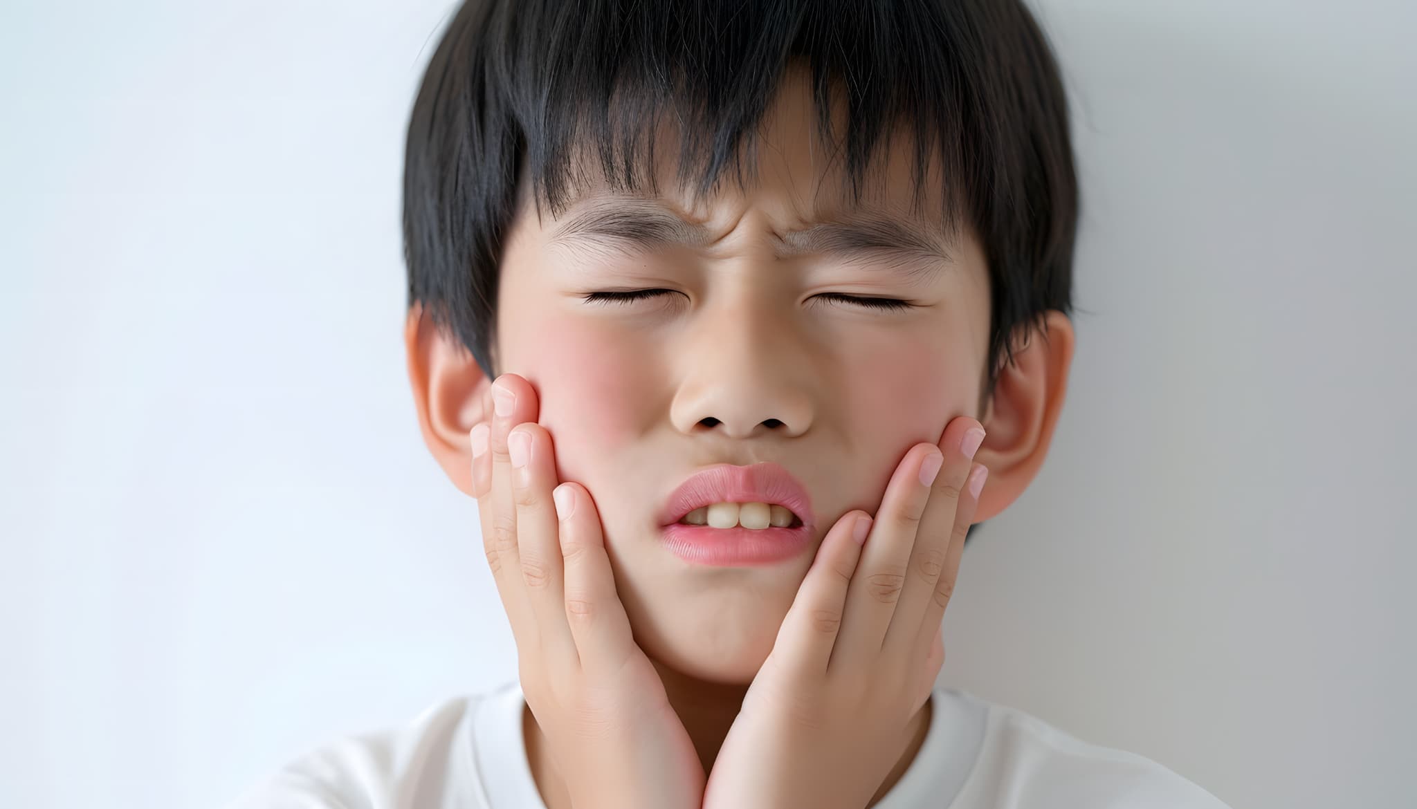 歯肉炎に悩む子ども