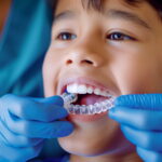 インビザライン・ファーストの治療を始める子ども